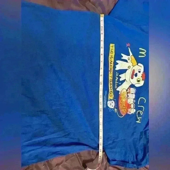 MCDONALDS KERWIN FROST THE MCNUGGET BUDDIES CREW T  SHIRT limited edition - Picture 5 of 6